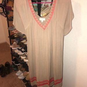 Umgee taupe dress 3 for $15